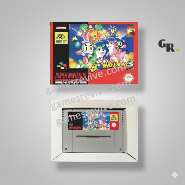 Super Bomberman 3 - Super Nintendo