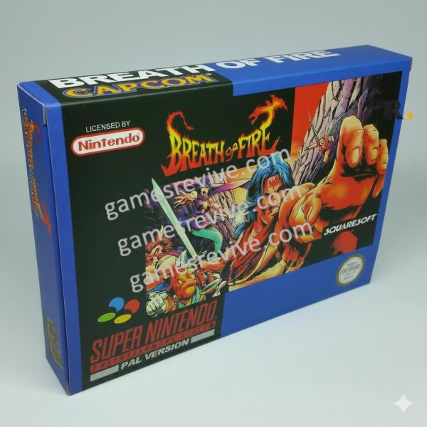 Breath Of Fire (Fr , En) - Super Nintendo