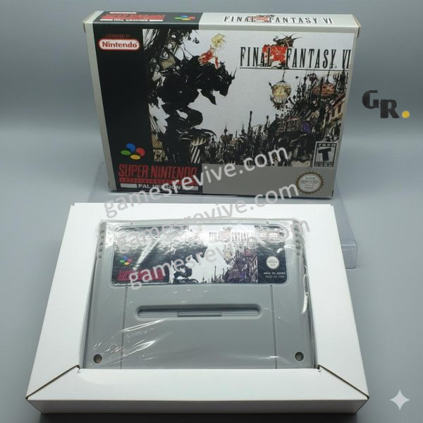 Final Fantasy VI (Fr , En) - Super Nintendo