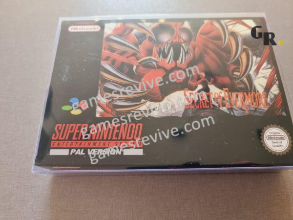 Serect of Evermore (Fr , En , Sp , De) - Super Nintendo
