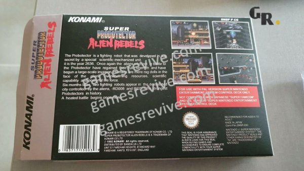 Super Probotector - Super Nintendo