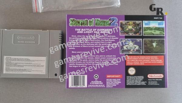 3 Secret Of Mana 2 (Fr , En , Sp , De) - Super Nintendo
