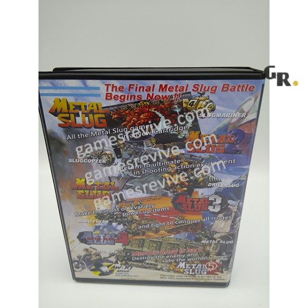 Metal slug collection 6 in 1 -  Neo Geo AES USA