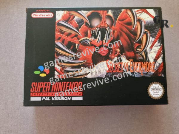 Serect of Evermore (Fr , En , Sp , De) - Super Nintendo