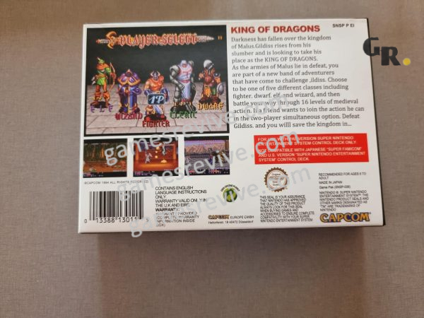 4 King of Dragon - Super Nintendo