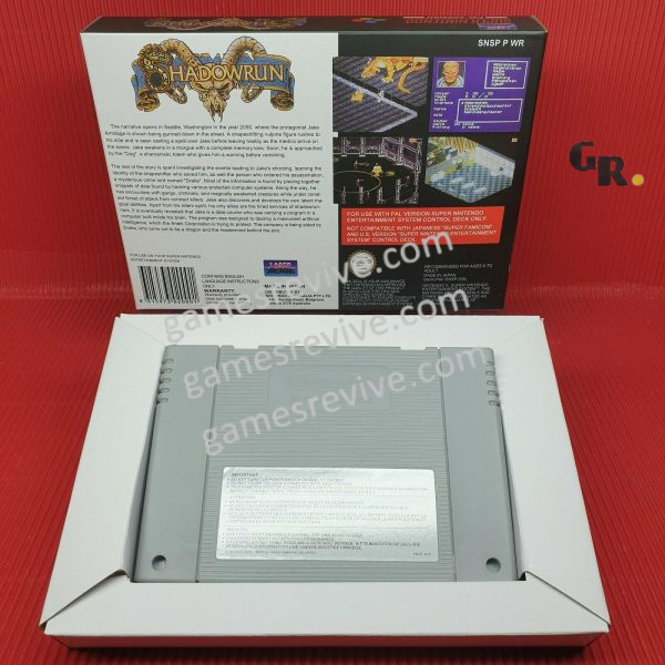 4 Shadowrun - Super Nintendo