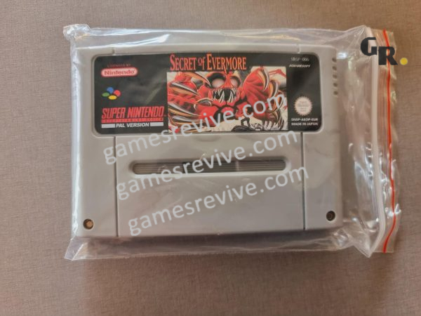 Serect of Evermore (Fr , En , Sp , De) - Super Nintendo