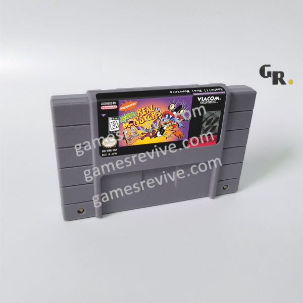 Aaahh!!! Real Monsters - Super Nintendo