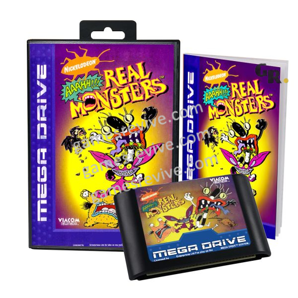 Aaahh!!! Real Monsters_ - Sega Megadrive