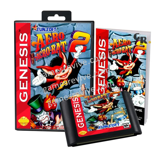Aero the Acro-Bat 2_ - Sega Genesis