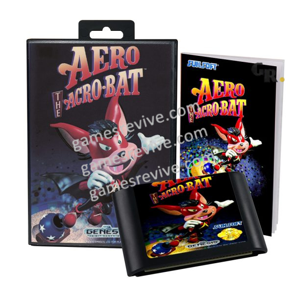 Aero the Acro-Bat_ - Sega Genesis