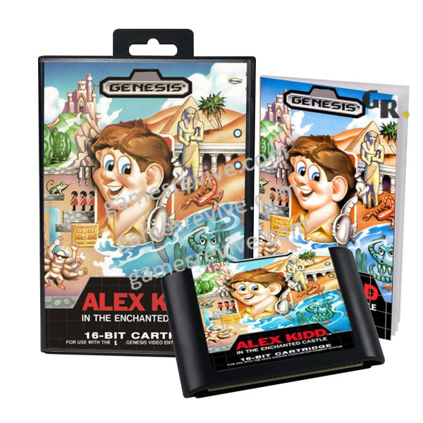 Alex Kidd in the Enchanted Castle_ - Sega Genesis