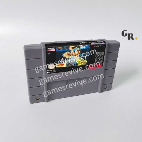 Andre Agassi Tennis - Super Nintendo