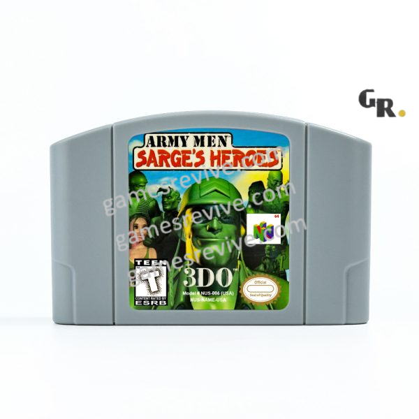 Army Men - Sarge's Heroes - Nintendo 64