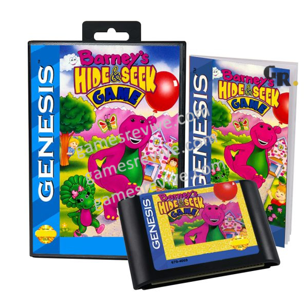 Barney's Hide & Seek Game_ - Sega Genesis