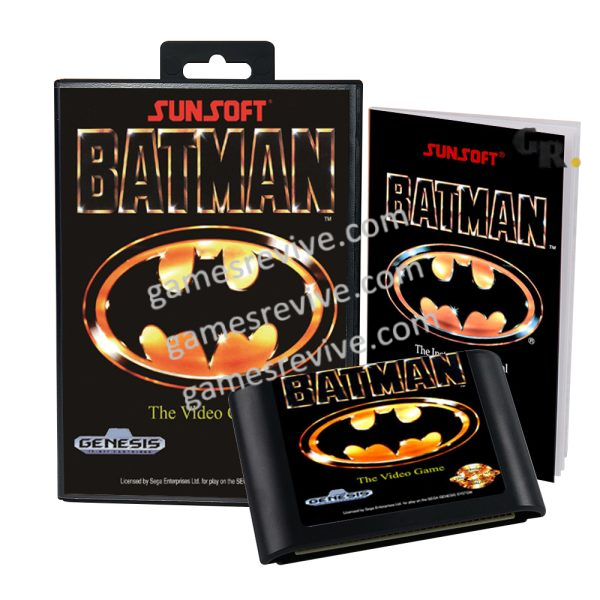 Batman-The Video Game_ - Sega Genesis