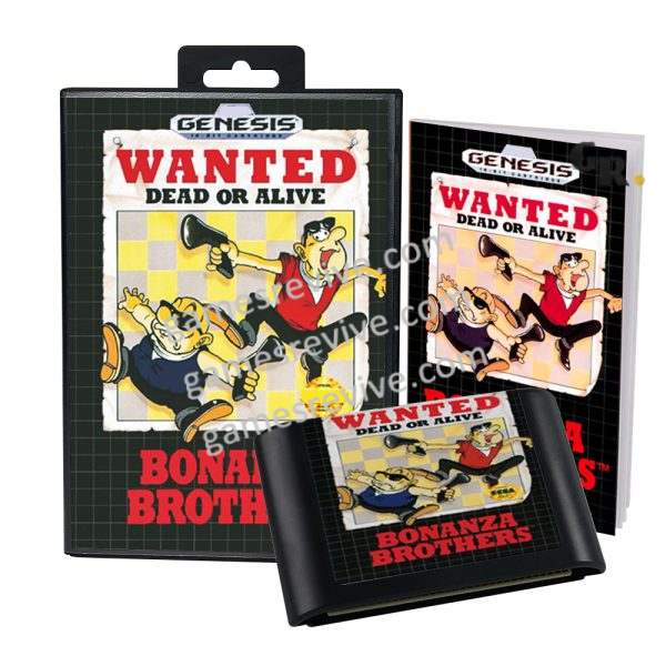 Bonanza Bros_ - Sega Genesis