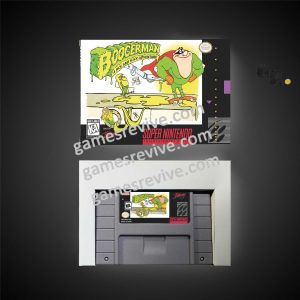 Boogerman – A Pick and Flick Adventure – Super Nintendo Ntsc