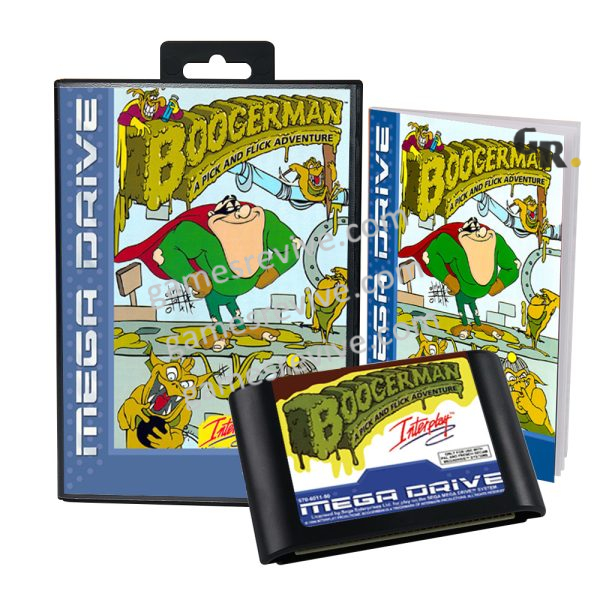 Boogerman A Pick and Flick Adventure _ - Sega Megadrive