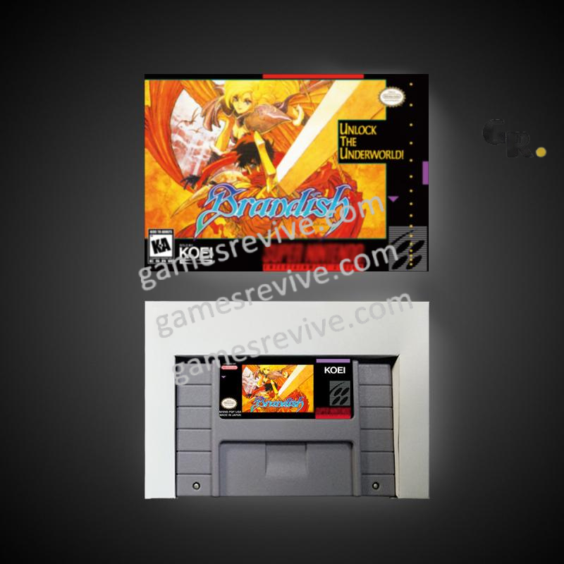 Brandish - Super Nintendo Ntsc