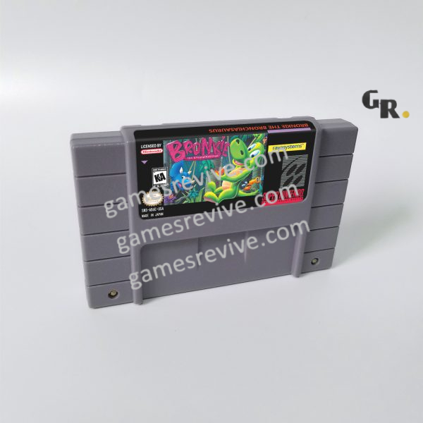 Bronkie the Bronchiasaurus Bronkie the Bronchiasaurus - Super Nintendo