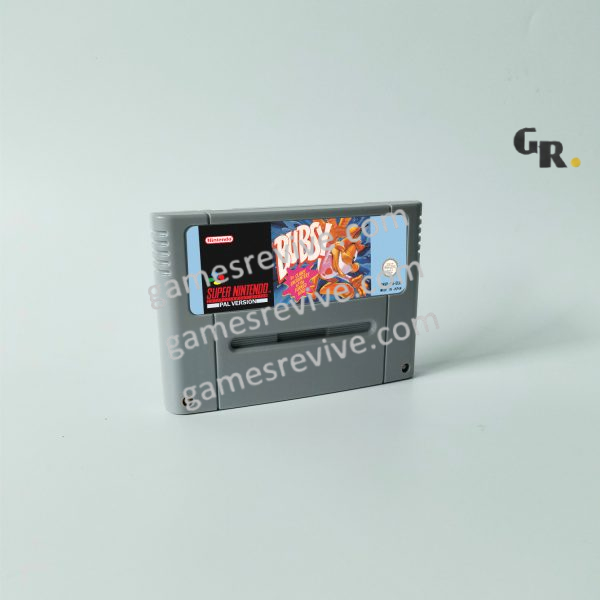 Bubsy in Claws Encounters of the Furred Kind - Super Nintendo