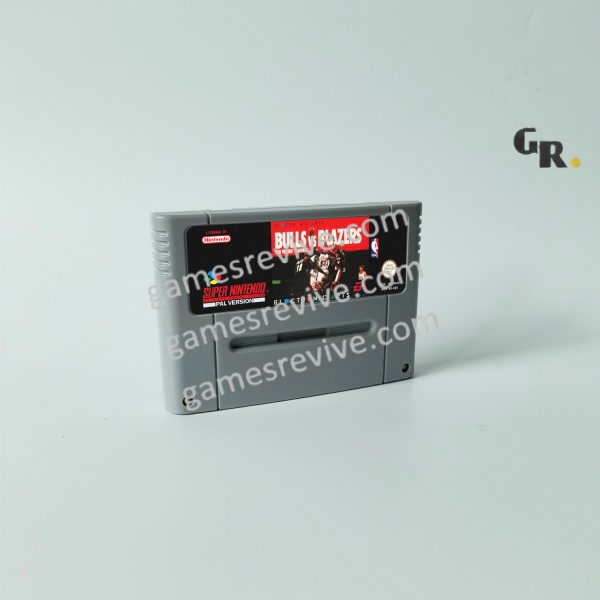 Bulls vs Blazers and the NBA Playoffs - Super Nintendo