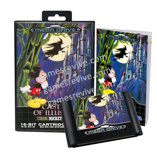 Castle of Illusion Starring Mickey Mouse_ - Sega Megadrive