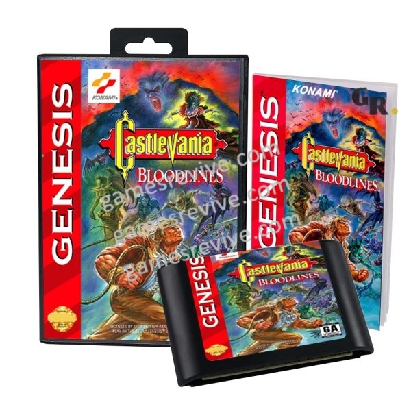 Castlevania Bloodlines (aka Castlevania The New Generation)_ - Sega Genesis