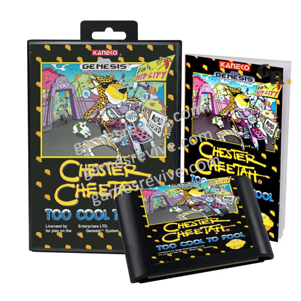 Chester Cheetah Too Cool to Fool_ - Sega Genesis