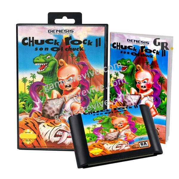 Chuck Rock II_ - Sega Genesis