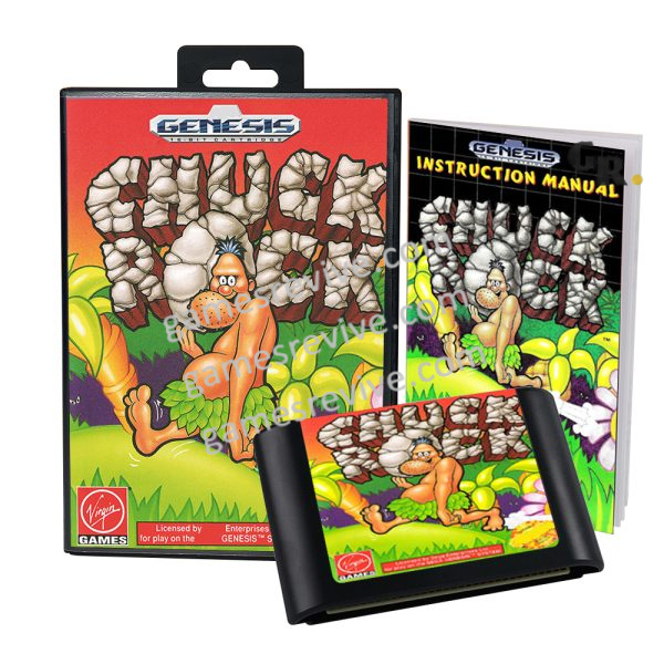 Chuck Rock_ - Sega Genesis