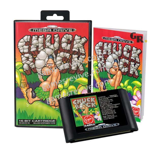 Chuck Rock_ - Sega Megadrive