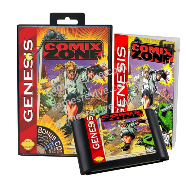 Comix Zone_ - Sega Genesis