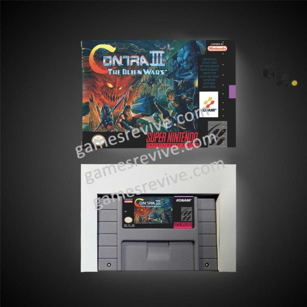 Contra III - The Alien Wars - Super Nintendo Ntsc