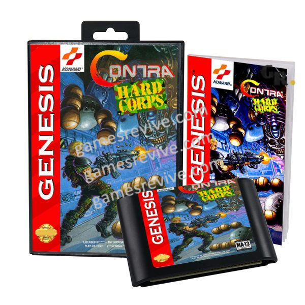 Contra Hard Corps (aka Probotector)_ - Sega Genesis