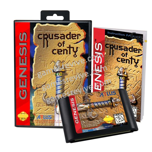 Crusader of Centy (aka Soleil) _ - Sega Genesis
