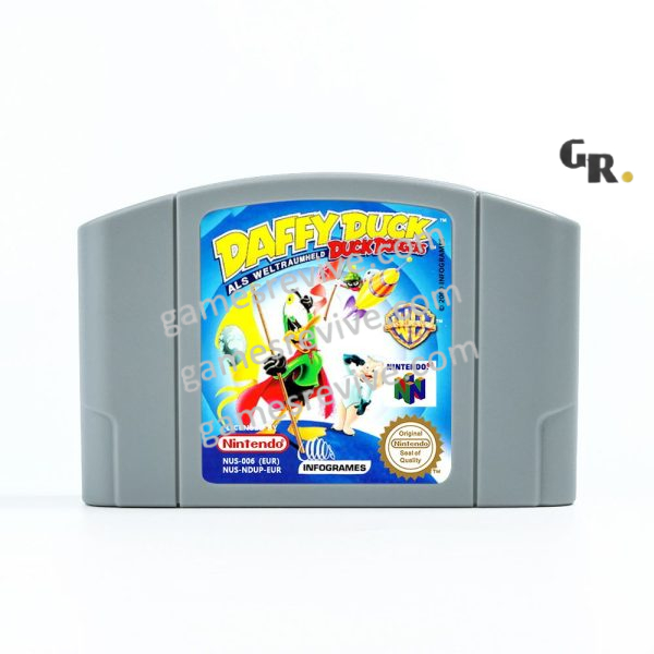 Daffy Duck Starring as Duck Dodgers - Nintendo 64