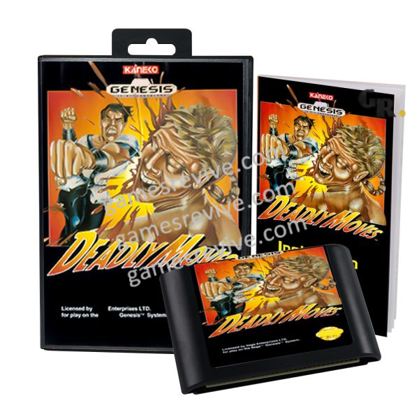 Deadly Moves_ - Sega Genesis