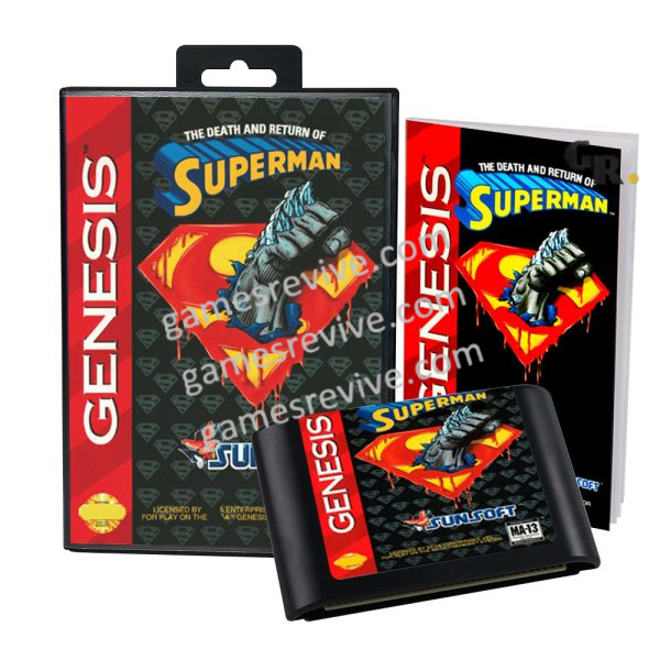 Death and Return of Superman, The_ - Sega Genesis