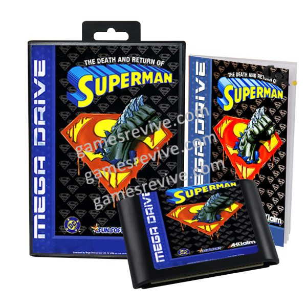 Death and Return of Superman The_ - Sega Megadrive