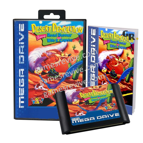 Desert Demolition Starring Road Runner and Wile E. Coyote_ - Sega Megadrive