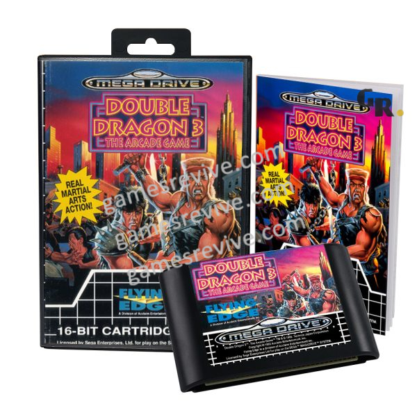 Double Dragon 3 The Rosetta Stone_ - Sega Megadrive