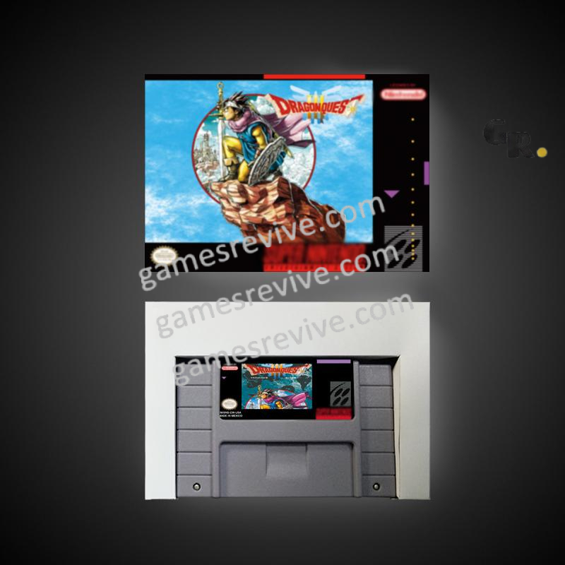 Dragon Quest III - Super Nintendo Ntsc