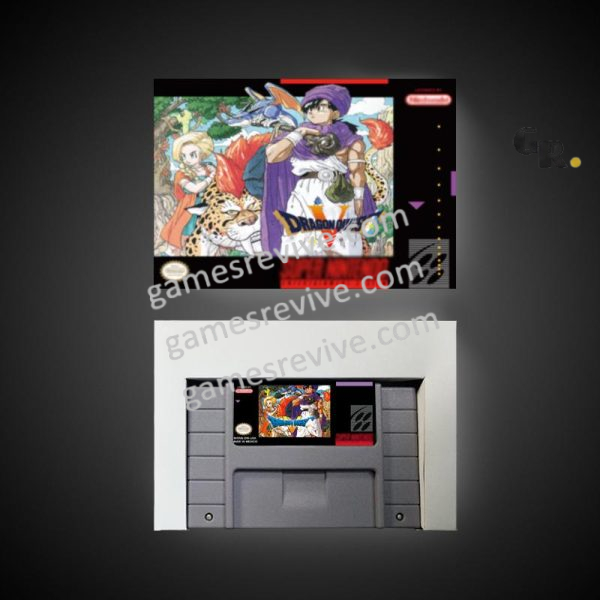 Dragon Quest V(Battery) Dragon Quest V - Super Nintendo Ntsc