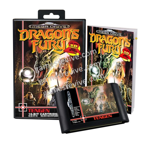 Dragon's Fury_ - Sega Megadrive