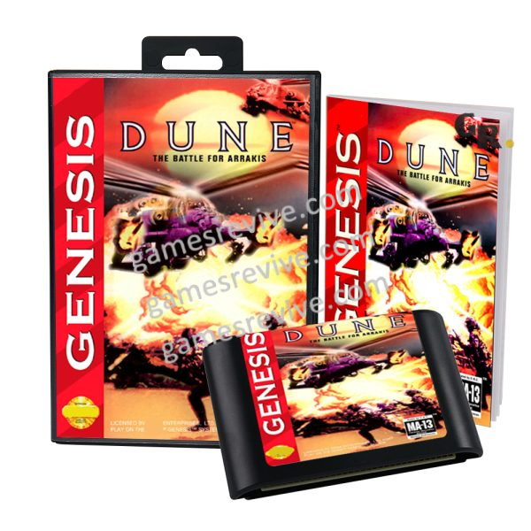 Dune-Battle for Arrakis_ - Sega Genesis