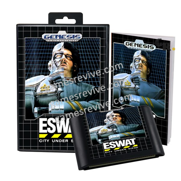 E-SWAT City Under Siege_ - Sega Genesis