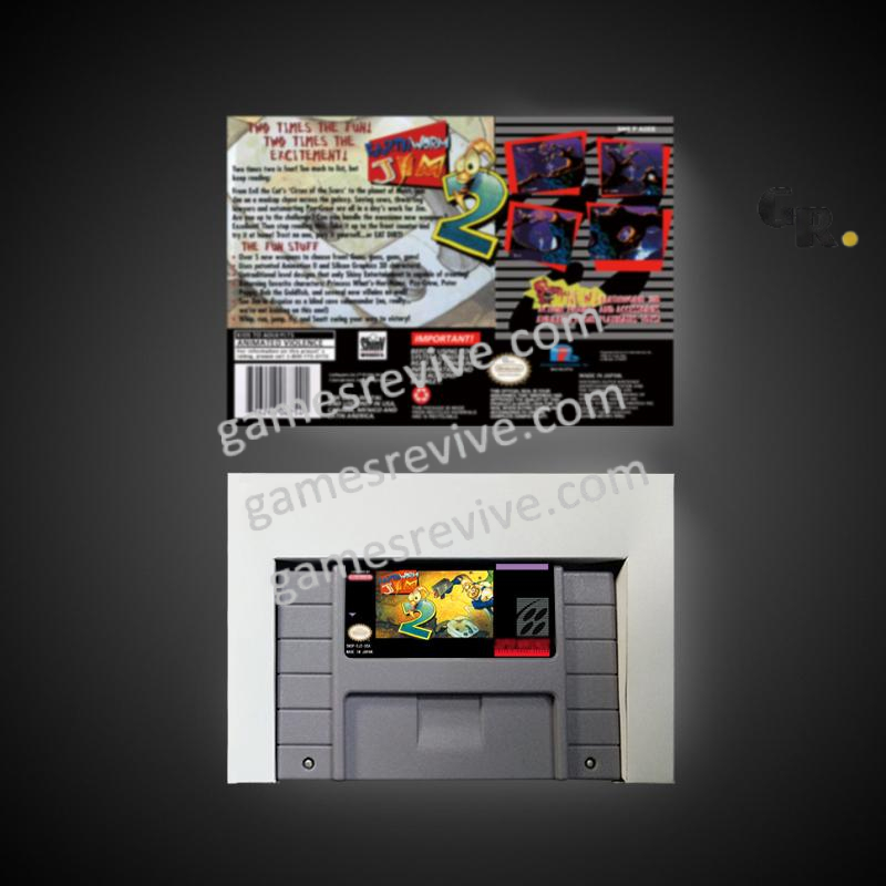 Earthworm Jim 2 - Super Nintendo Ntsc