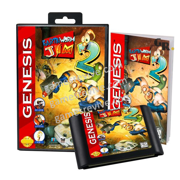 Earthworm Jim 2_ - Sega Genesis